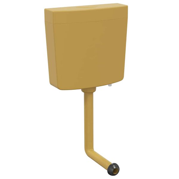 vidaXL WC kotliček z dovodom vode na dnu 3/6 L curry