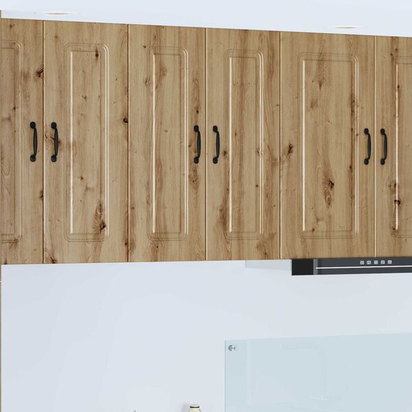 vidaXL Kuhinjski element Kalmar 2 pcs Umetni hrast 30 x 31 x 80 cm