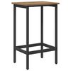 vidaXL Barski stol Artisan hrast 40 x 32 x 64 cm Inženirski les
