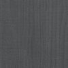 vidaXL Visoka greda siva 150x31x31 cm trdna borovina