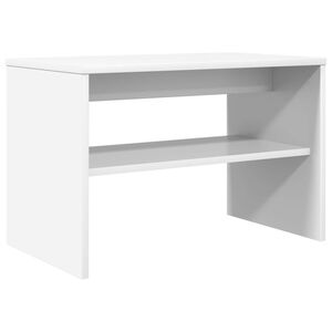 vidaXL TV omarica 60 x 35 x 40 cm Bela Inženirski les