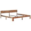 vidaXL Posteljni okvir trden les 200x200 cm