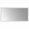 vidaXL LED kopalni&scaron;ko ogledalo Transparentno 60 x 30 cm kaljeno steklo