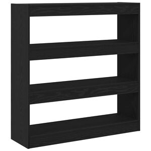 vidaXL Knjigovni omar 3 nivojev 100 x 30 x 103 cm Inženirski les