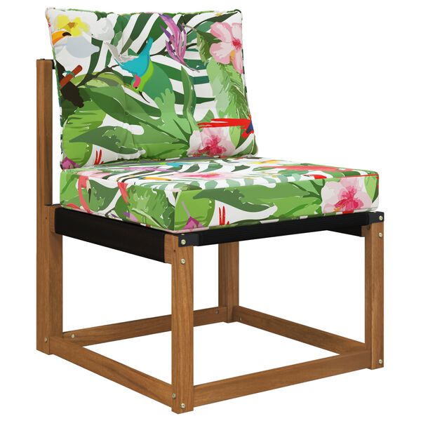 vidaXL Zunanja blazina za kavč 2 pcs barvito Poliester