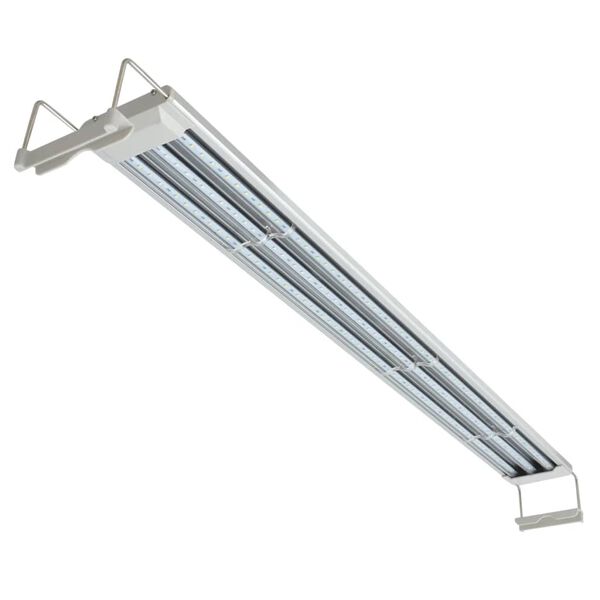 vidaXL LED svetilka za akvarij 100-110 cm aluminij IP67