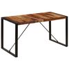 vidaXL Jedilna miza 140x70x75 cm trden palisander