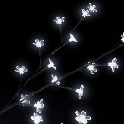 vidaXL Božično drevesce z 2000 LED lučkami češnjevi cvetovi 500 cm