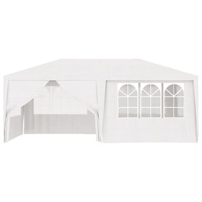 vidaXL Profesionalen vrtni šotor s stranicami 4x6 m bel 90 g/m²