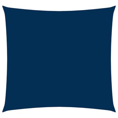 vidaXL Senčno jadro oksford blago kvadratno 7x7 m modro