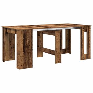 vidaXL Jedilna miza 180 x 85 x 75 cm Inženirski les Star les
