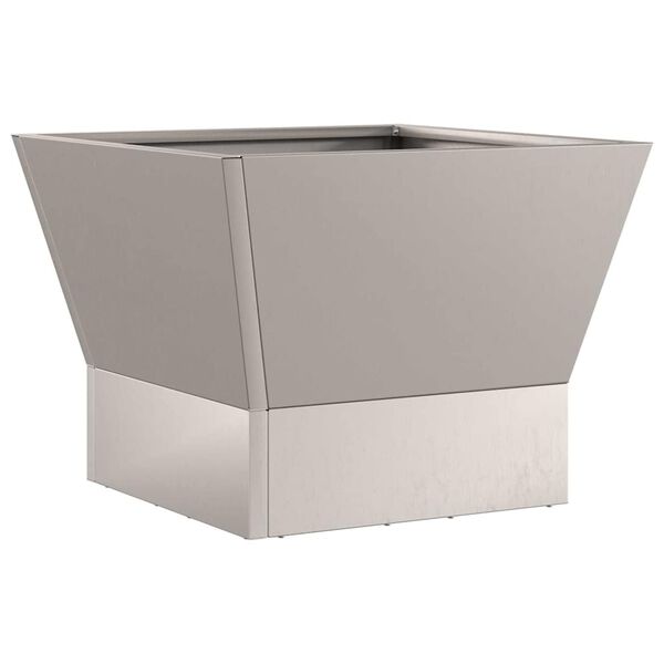 vidaXL Ogenj Rjava 40 x 40 x 35 cm Vremensko odporno jeklo