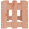 vidaXL Vrtna visoka greda z ograjico 100x30x30 cm trden les douglas