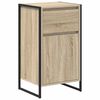 vidaXL Strani &scaron;al Sonoma hrast 43 x 36 x 75,5 cm Inženirski les