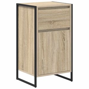 vidaXL Strani &scaron;al Sonoma hrast 43 x 36 x 75,5 cm Inženirski les