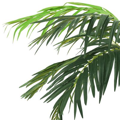 vidaXL Umetna palma datljevec z loncem 190 cm zelena