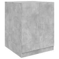 vidaXL Omara za pralni stroj betonsko siva 71x71,5x91,5 cm