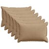 vidaXL Prevleka za blazino 6 kos HOUTEN Rjava 50 x 75 cm korduroy