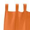 vidaXL Zavese za zatemnitev z obroči 2 pcs Svetlo oranžna 260 x 140 cm
