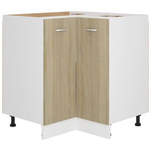 vidaXL Kotna spodnja omarica &ldquo;Lyon&rdquo; sonoma hrast 75,5x75,5x81,5cm