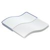 vidaXL Vzmetnica s spominsko peno bela 200x200x17 cm mehka