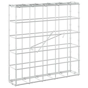 vidaXL Gabion z 5 mm žico in 10x10 cm mrežo 50x10x50 cm