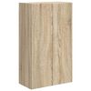 vidaXL TV stenska omara 59,5 x 31 x 100 cm Sonoma hrast Inženirski les