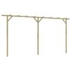 vidaXL Vrtna pergola 410x40x203 cm lesena