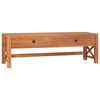 vidaXL TV omarica 140x40x45 cm tikovina