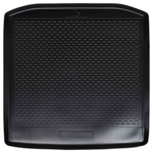 vidaXL Preproga za prtljažnik Črna TPE