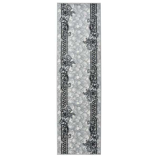 vidaXL Tepih tekač BCF siv 80x300 cm