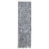 vidaXL Zavesa proti mrčesu iz šenilje 56x185 cm srebrna