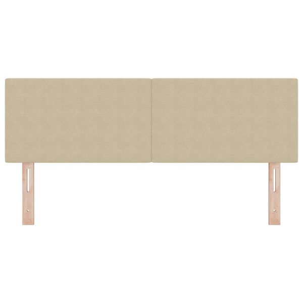 vidaXL Vzglavje z vzglavjem Svetlo zelena siva 160 cm Umjetno usnje