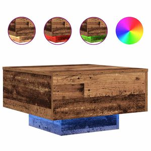 vidaXL Klubska miza Star les 55 x 55 x 31 cm Konstruiran les