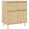 vidaXL Komoda sonoma hrast 60x35x70 cm inženirski les