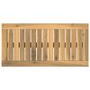 vidaXL Nepremična povr&scaron;ina 60,5 x 30 x 2 cm Pravokotna Bela