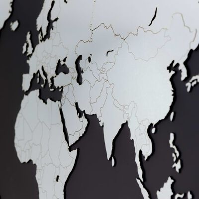 MiMi Innovations Lesen zemljevid sveta Luxury bel 130x78 cm