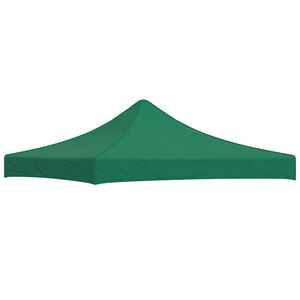 vidaXL Streha za vrtni &scaron;otor 3x3 m zelena 270 g/m&sup2;