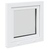 Okno za klet RISOR Bela 60 x 60 cm PVC in steklo