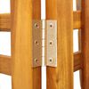 vidaXL Paravan 4-delni 161x2x170 cm trden akacijev les