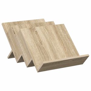 vidaXL Regal za revije Sonoma hrast 53 x 40 x 28,5 cm Inženirski les