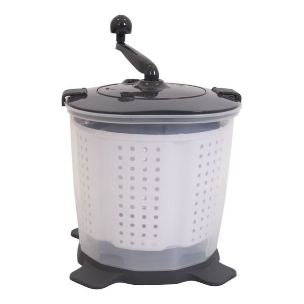 Bo-Camp Pralni stroj s centrifugo 33x33x46 cm temno siv