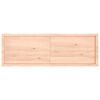 vidaXL Mizna plo&scaron;ča 160x50x(2-6) cm neobdelana hrastovina naraven rob