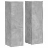 vidaXL Stojalo za rastline 2 kosa betonsko sivo 25x25x80 cm inž. les