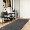 vidaXL Preproge za povr&scaron;ine HUARTE Antracit 300 x 80 cm Poliester