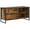 vidaXL TV omarica 100 x 36 x 49,5 cm Dimljen hrast Inženirski les