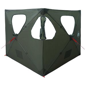 vidaXL Lovski &scaron;otor Voja&scaron;ka zelena 145 x 145 x 150 cm