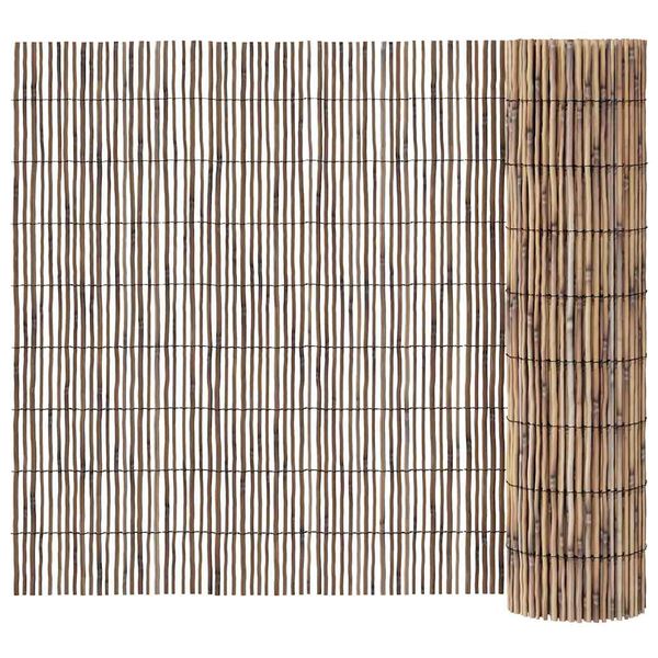 vidaXL Ograja iz trstike Naravna 500 x 140 cm Reed