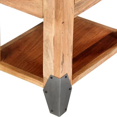 vidaXL Nočna omarica 40x30x51 cm trden akacijev les