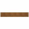 vidaXL Preproga pravokotna rjava 80x1000 cm bambus